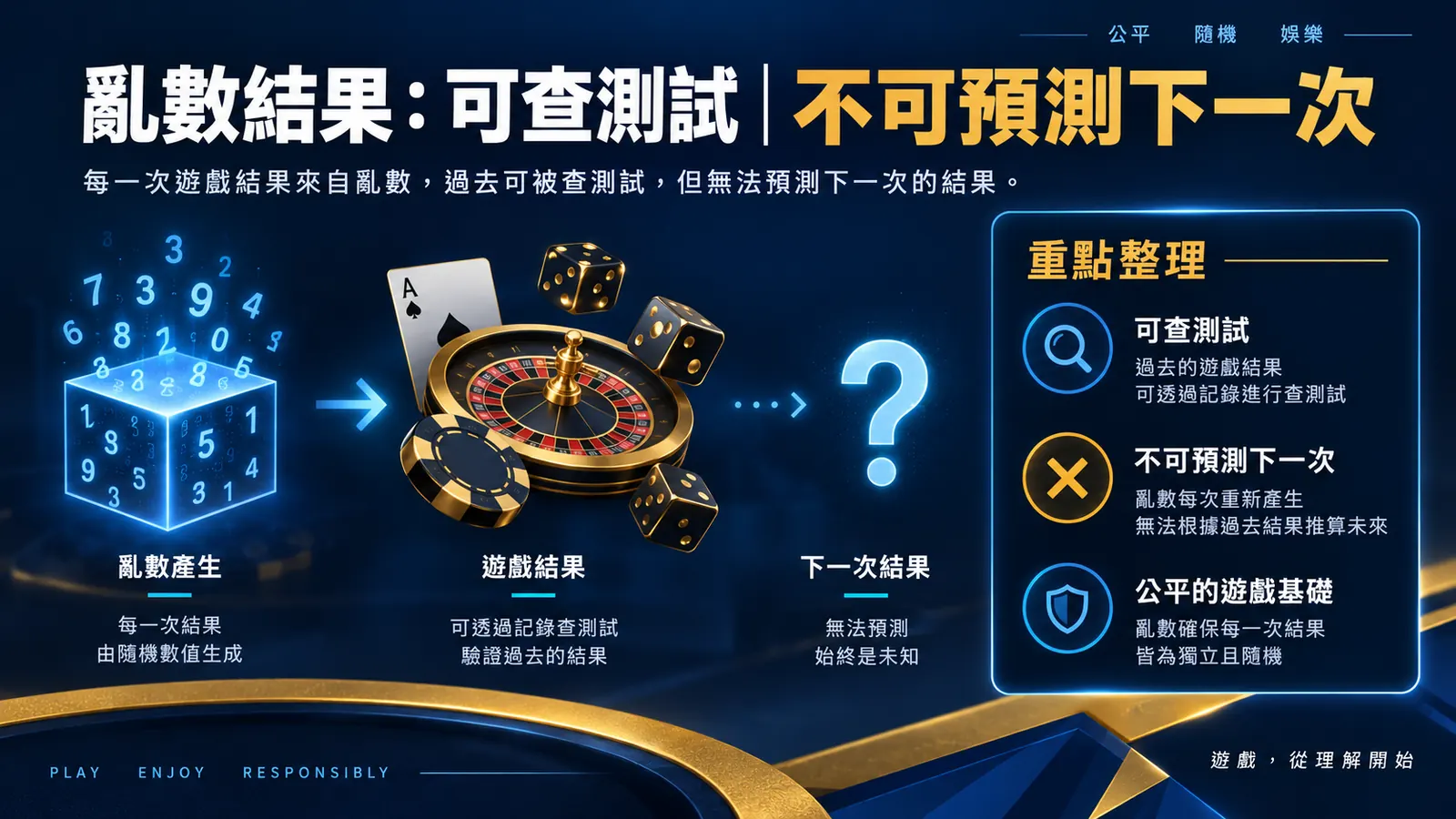 RNG 亂數是怎麼決定電子遊戲結果？玩家能查什麼、不能推論什麼 精選資訊圖