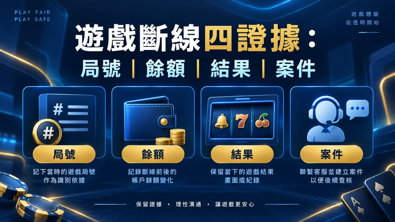 遊戲斷線後怎麼判斷是否已結算?時間、畫面、帳務與客服證據 精選資訊圖